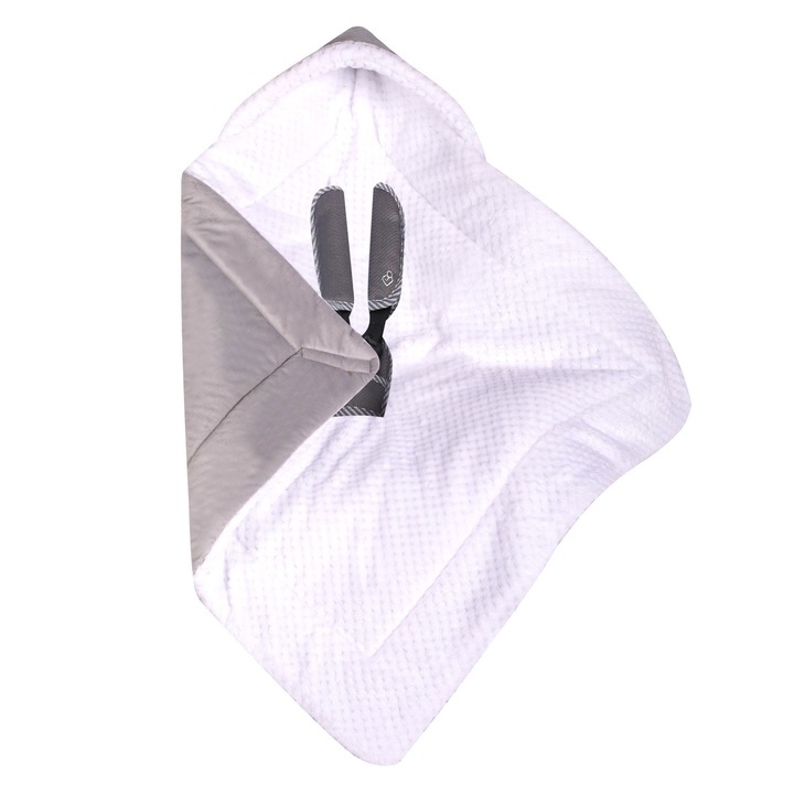 Autósülés takaró, UVIE, téli szürke 80 x 80 cm