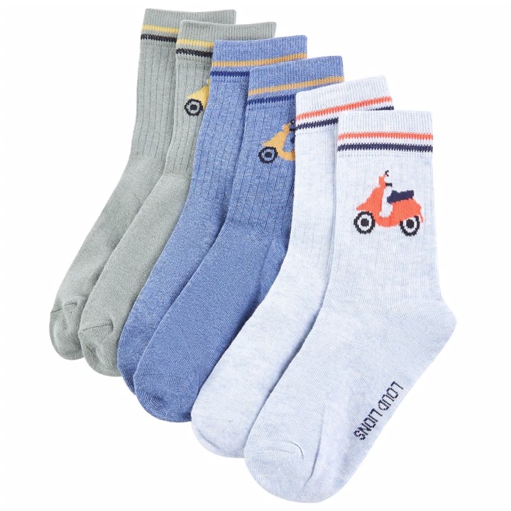 Детски чорапи 5 чифта vidaXL, EU 26-29, 0.12 kg
