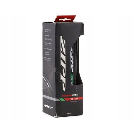 Pneu Zipp Speed 700 X 23 - 220 TPI - Noir - Pour Vélo De Route (Occasion)