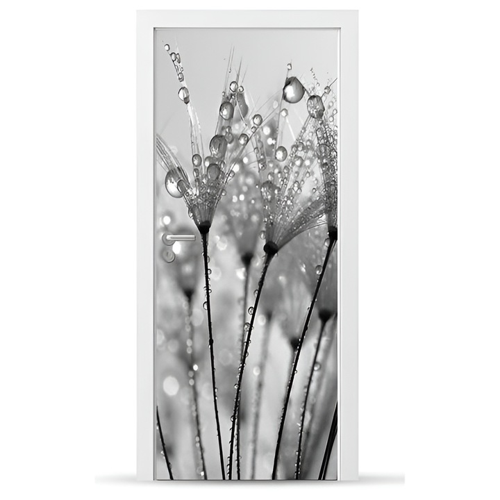 Tapéta, PoStar, ajtó furnér, szintetikus szál, 100x205 cm, D001, többszínű