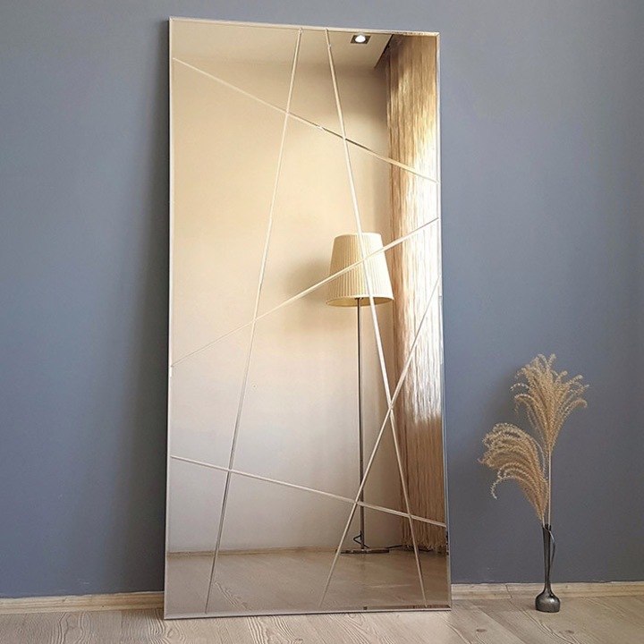 Tükör, NSTLA309d, natúr, 62 x 130 cm