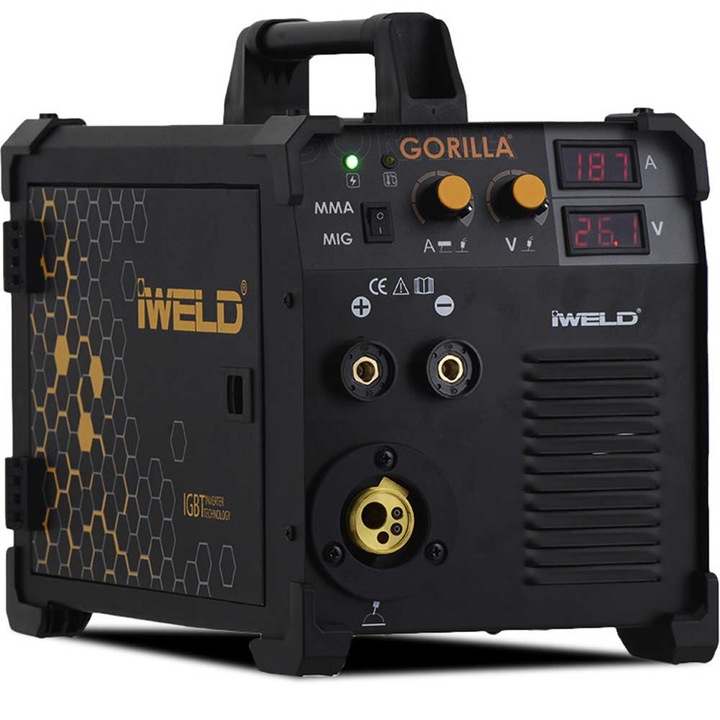 Aparat sudura MIG – MAG iWeld POCKETMIG 195 ALUFLUX