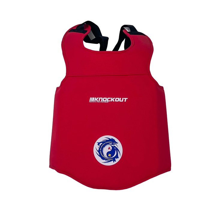 Védőmellény WUSHU Knockout Red / S/M