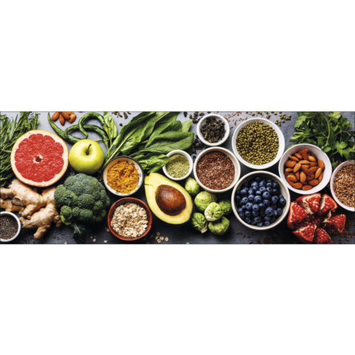 Tablou Sticla Fruits And Vegetables 30x80 Cm