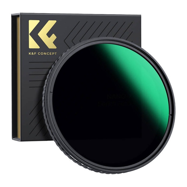 Nano-X филтър, K&F Concept, 82 мм, черен