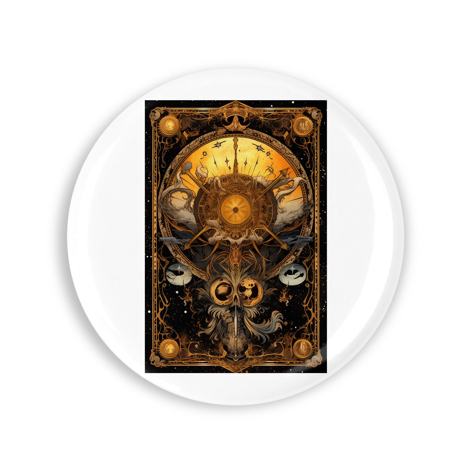 Kitűző - Dark Tarot | Magician Kitűző - Dark Tarot | Magician
