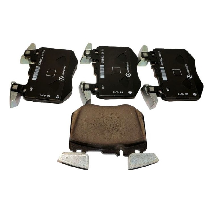 Предни спирачни накладки за MERCEDES GLC 253, Mercedes, черни