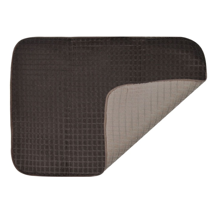 Кърпа за сушене, за чаши и чинии, кафява, 50x39 см