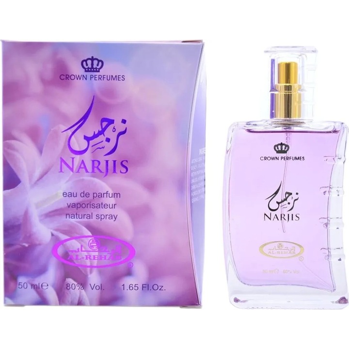 Al Rehab NARJIS parfüm, keleti, édes illat, 50 ml