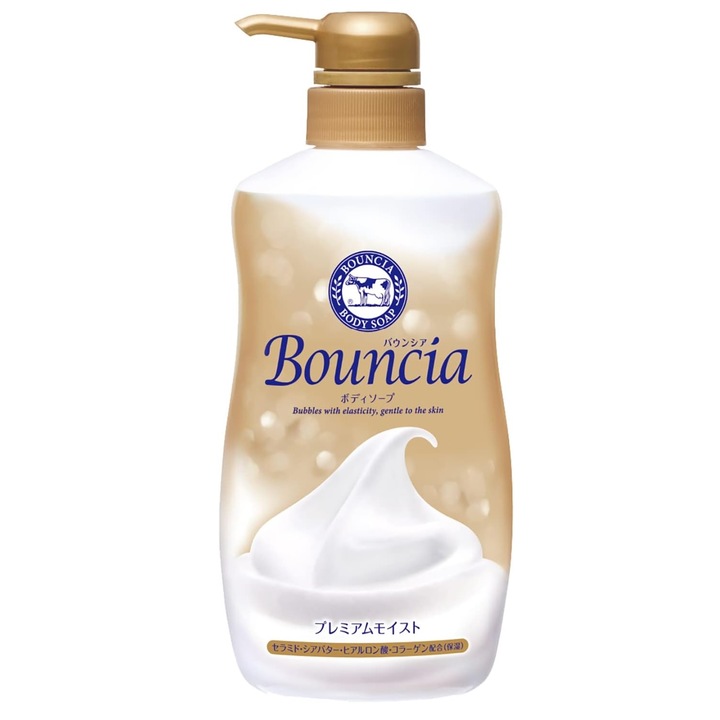 Bouncia Tusfürdő, Premium Moist 460ml