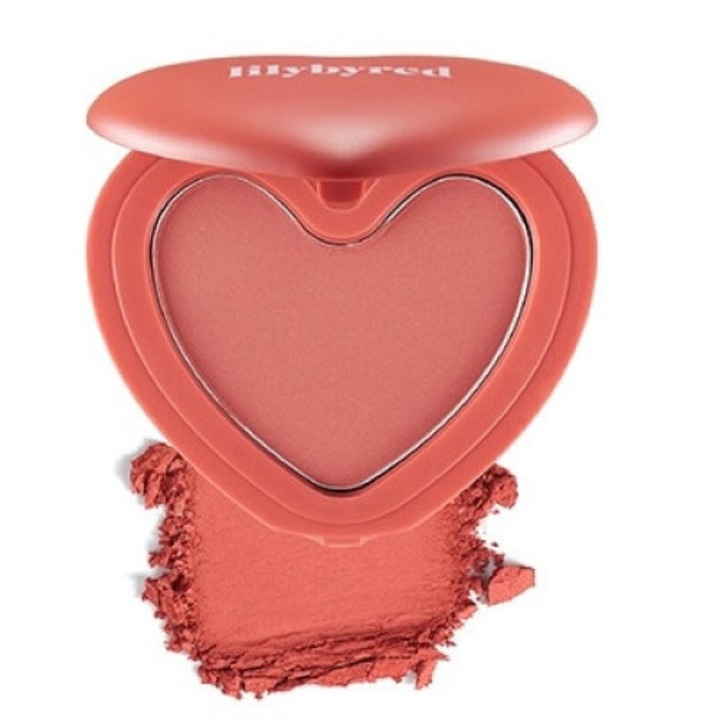 Пудра и ръж, LILYBYRED Luv Beam Cheek Blush #05 French Marsala