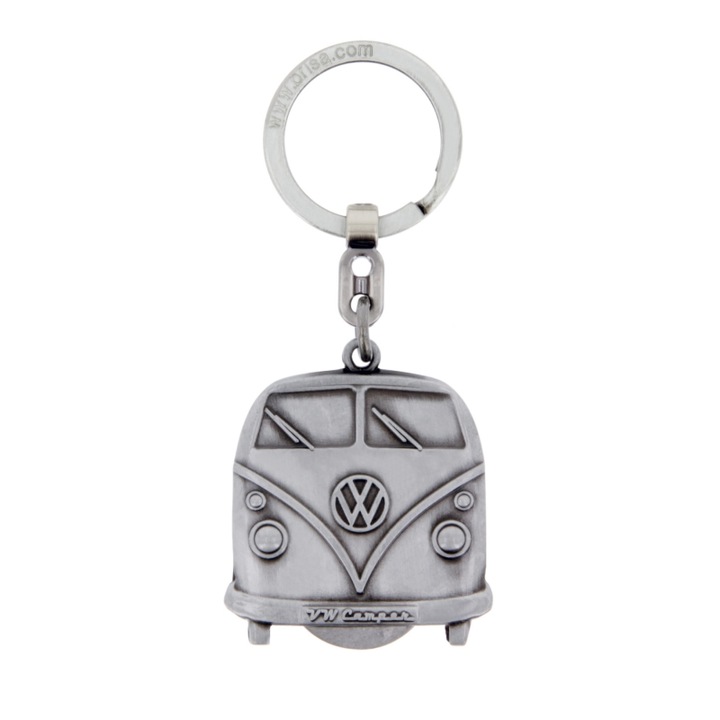 VW T1 medál kulcstartó bevásárlókosár chippel, ezüst, BUKH21