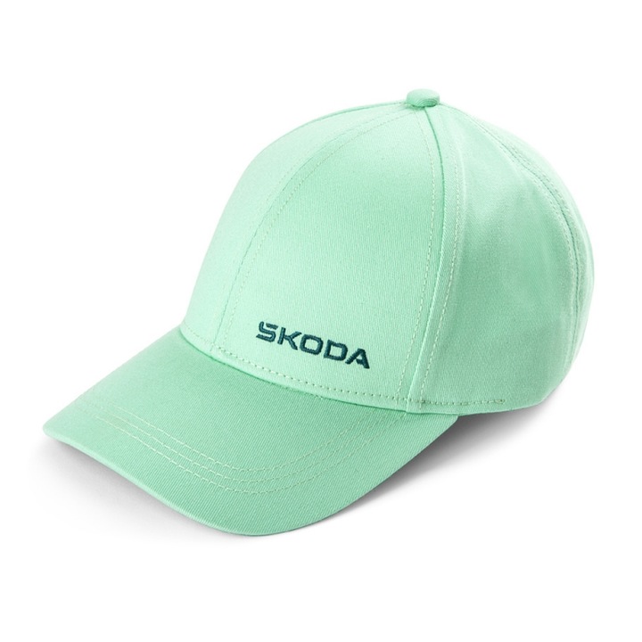 Eredeti Skoda baseball sapka, zöld, 000084300BC622