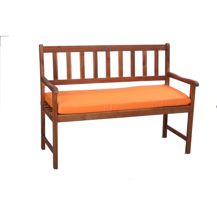 Kerti pad párna 120 x 60 x 7cm, Kerti párna, padlópárna házilag, ülés Narancs