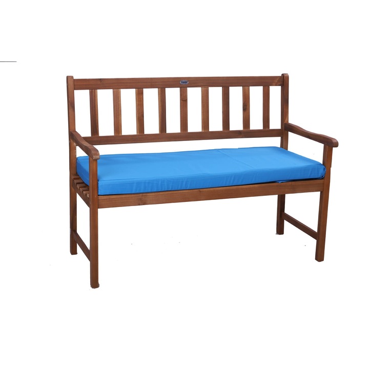 Kerti pad párna 150 x 60 x 7cm, padlópárna házilag, Kerti párna, ülés Kék