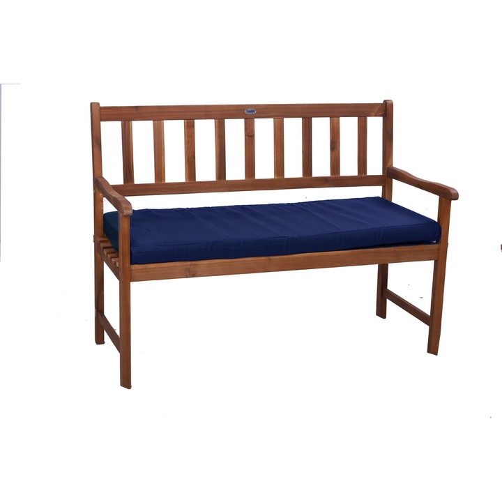 Kerti pad párna 120 x 50 x 7cm, Kerti párna, padlópárna házilag, ülés Sötétkék