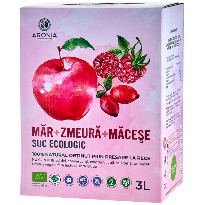 Suc de Mar, Zmeura si Macese 3L ECO (RO-ECO-029)