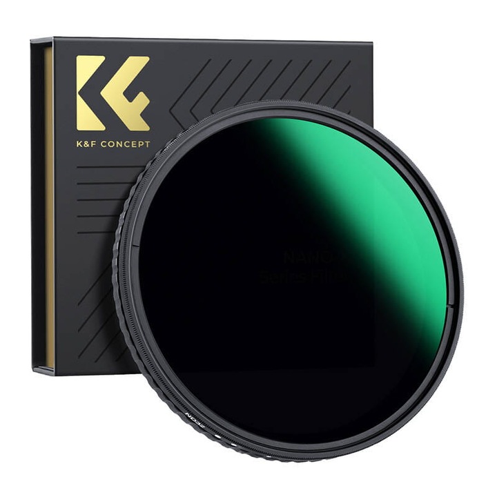 Nano-X филтър, K&F CONCEPT, стъкло, 72 mm, черен