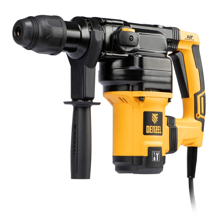 Перфоратор Denzel, Eлектрически, RHV-1050-38-max, SDS-max, 1050 W, 10 J, 2+1 режима