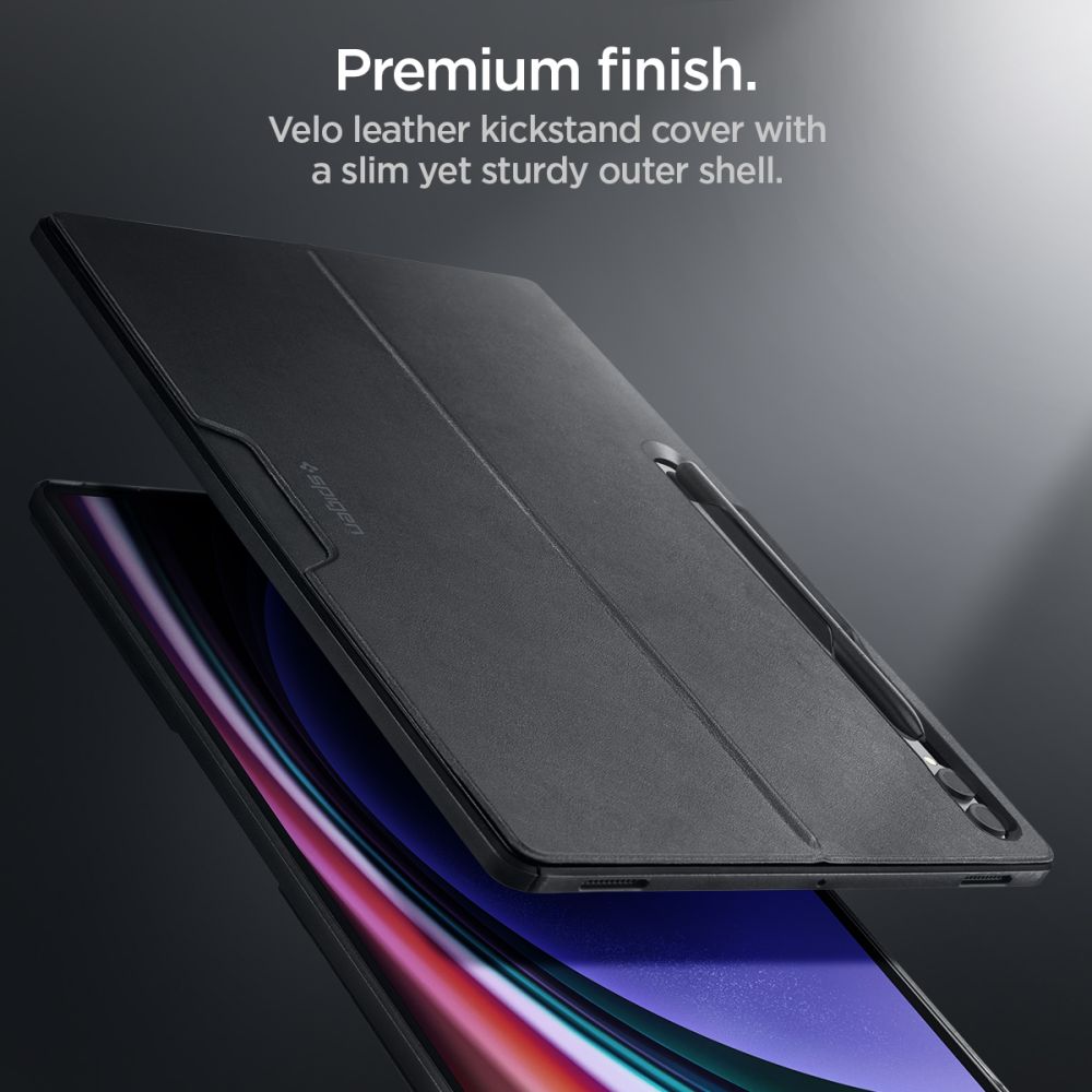 Husa pentru Samsung Galaxy Tab S8 Ultra / S9 Ultra / S10 Ultra - Spigen Thin Fit Pro - Black