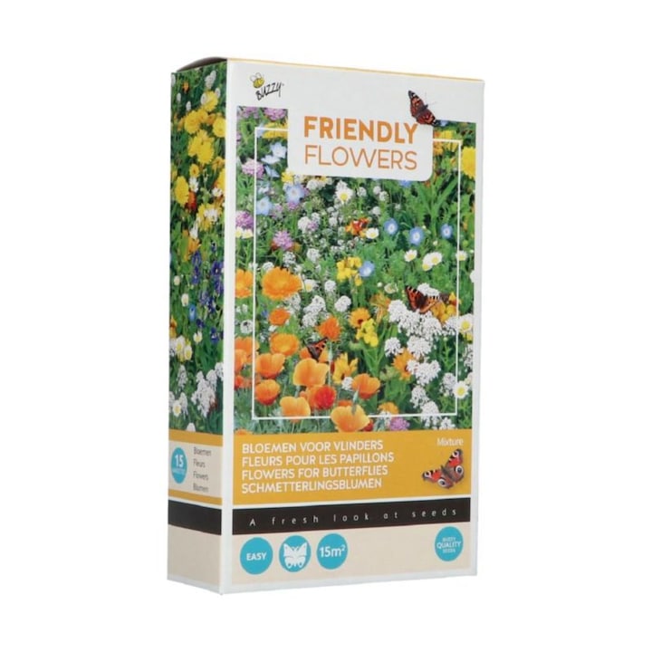 Seminte de plante pentru fluturi, 25 grame, Buzzy