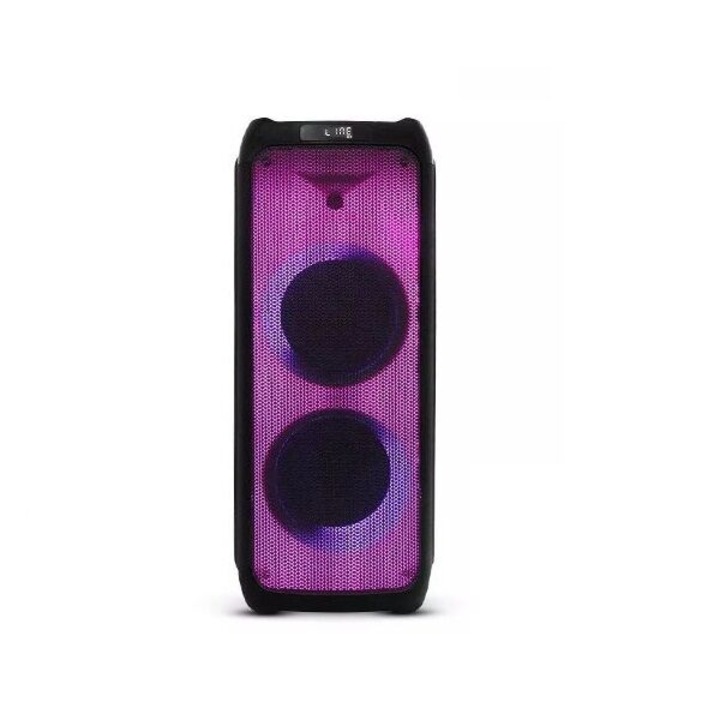 Boxa portabila, 100 W, lumini led RGB, BT/FM/AUX, telecomanda, 320x310x685 mm