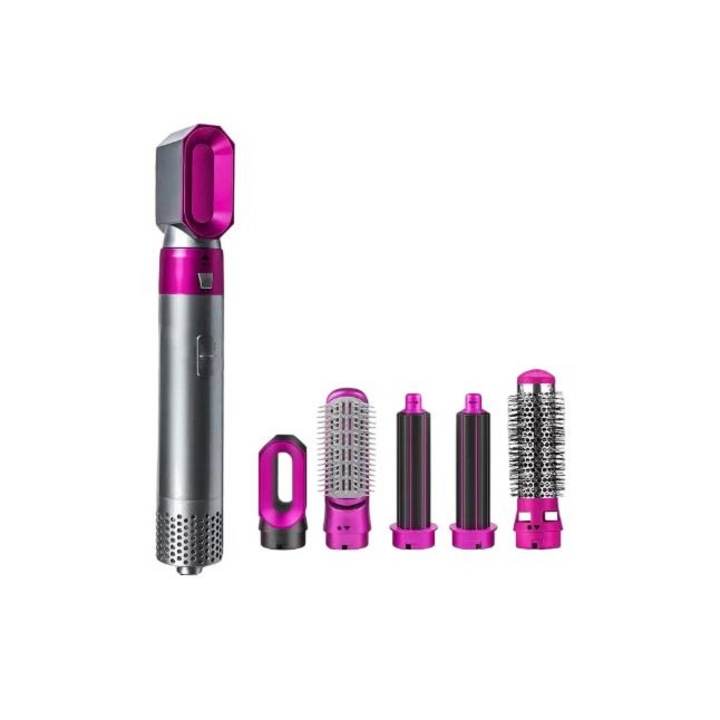 Сешоар, 5 в 1, 3 температурни настройки, сив/лилав