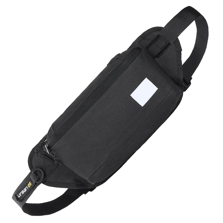 Чанта Skysper, текстил, черна, 41 х 17,7 х 8,8 см