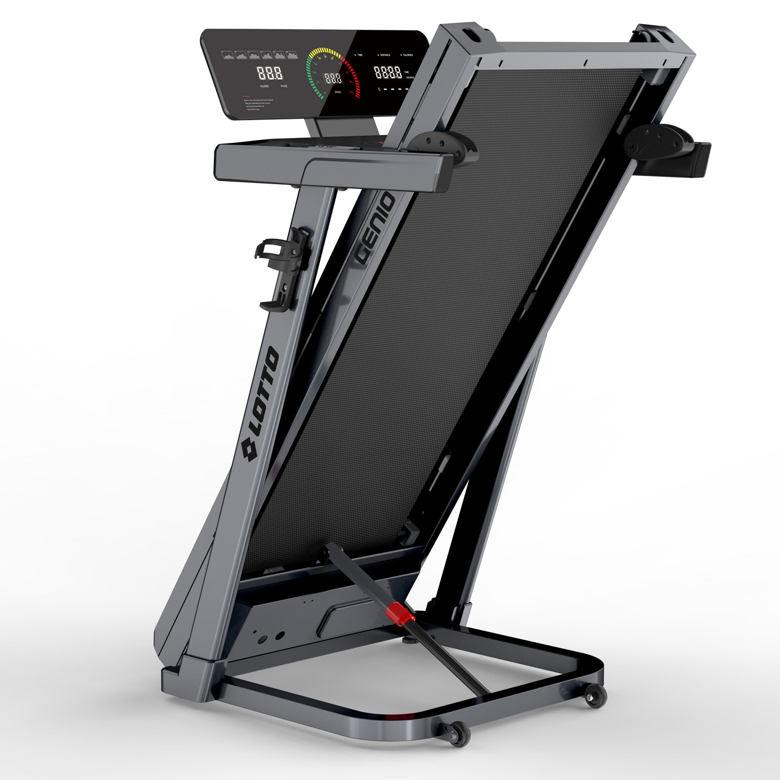 Tapis roulant elettrico Lotto Agile,inclinazione automatica,pieghevole