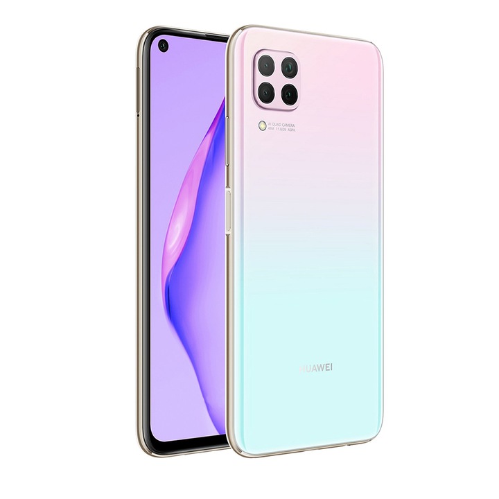 Смартфон Huawei P40 Lite, 128GB, 8GB RAM, Dual Sim, розов - eMAG.bg