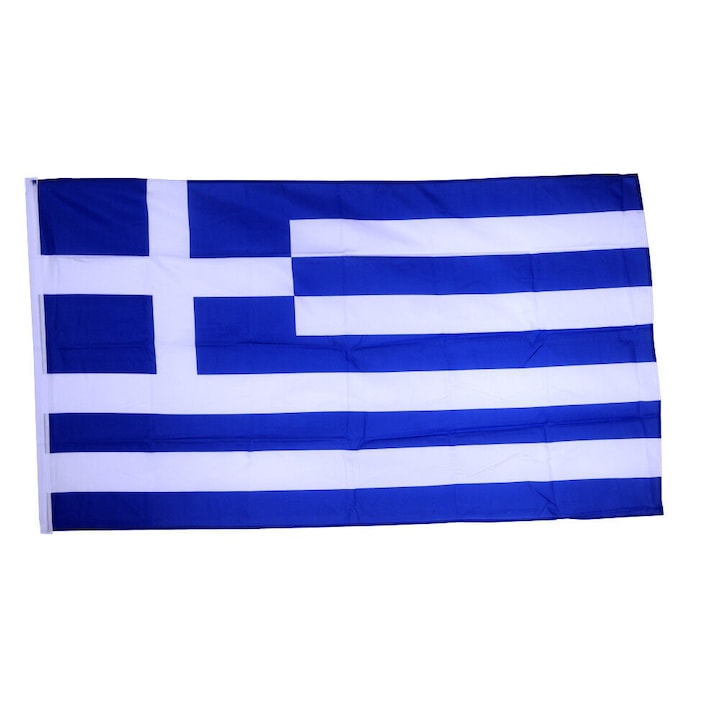 Steag Grecia, dimensiune 150x90cm, poliester, Vision XXI