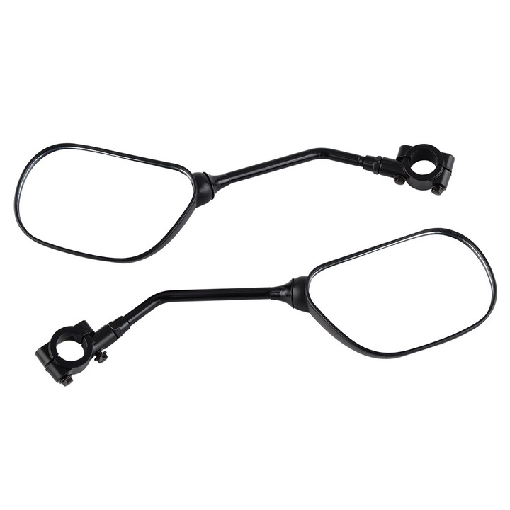 Set oglinzi pentru scuter ATV-uri pentru motociclete, BOMSTOM, filet M8, negru