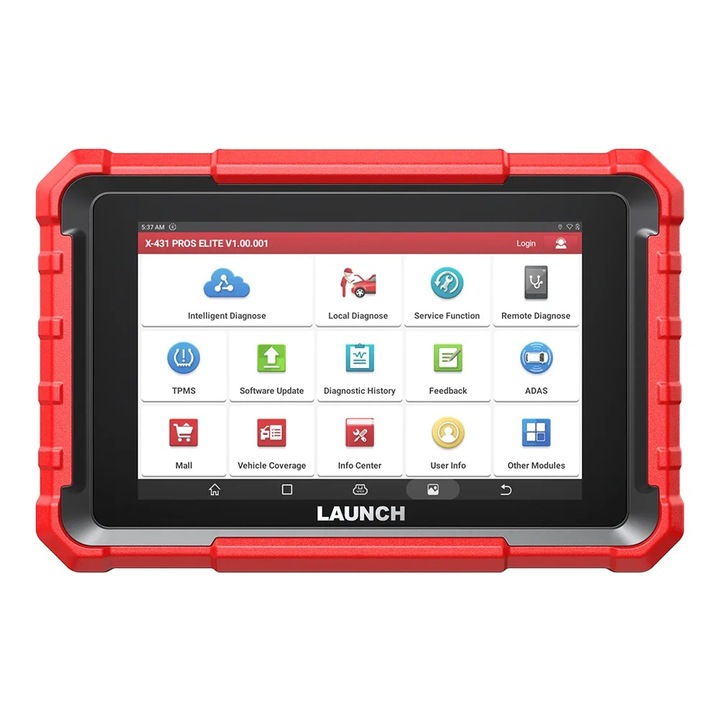 Launch, Autódiagnosztika, X-431 Pros Elite, Android 10.0, 8 hüvelykes, LCD képernyő