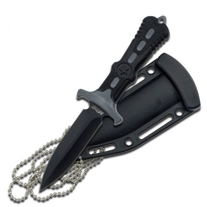 Cutit de Gat, Profesional, Lama Fixa, Otel Inoxidabil, MTech USA, MT-20-14GY