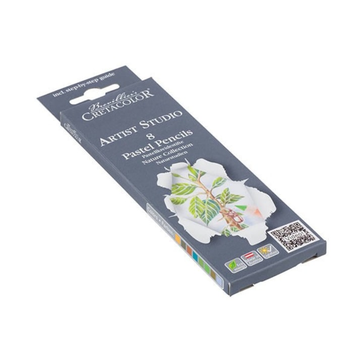 Set 8 creioane pastel Nature Collection Cretacolor