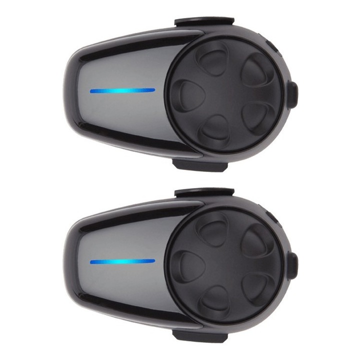 Комплект 2 Интеркома за мотоциклетни каски, Sena SMH10-11, Bluetooth 3.0