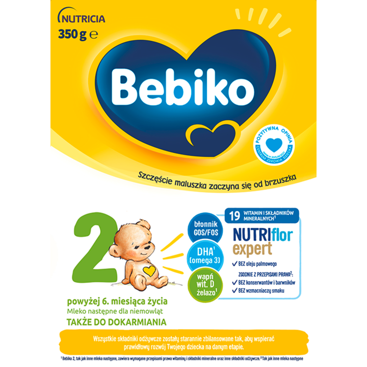 Lapte pentru bebelusi, Bebiko, 350 g