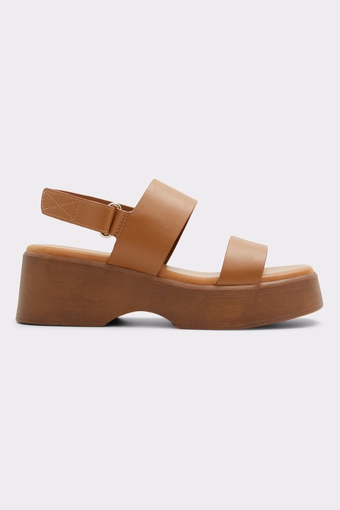 Aldo, Sandale wedge Thilda, Caramel