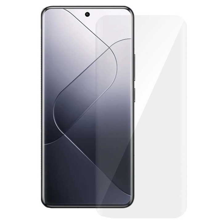 SILKASE UV üvegfólia Xiaomi 14 Pro-hoz, Teljes Ragadás, Teljes kijelző, átlátszó
