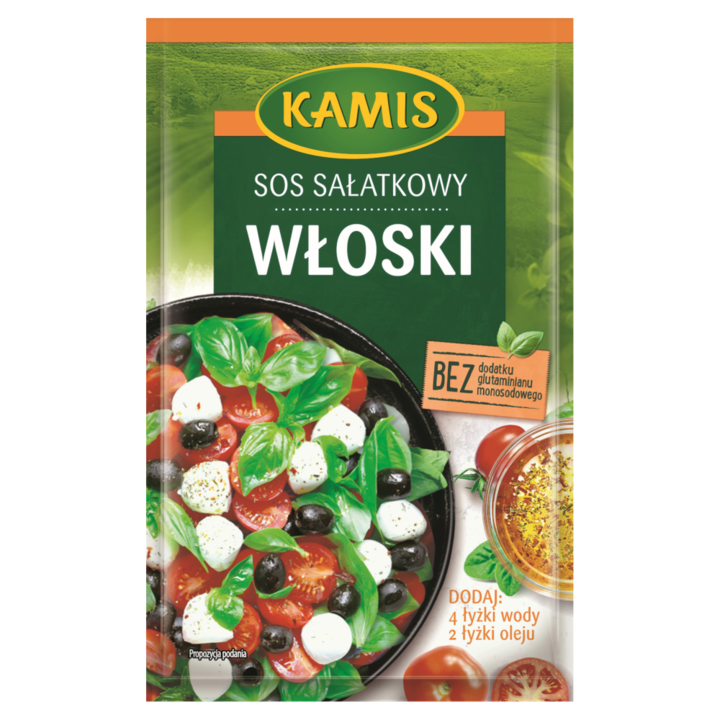 Sos de salata italian, Kamis, 8g