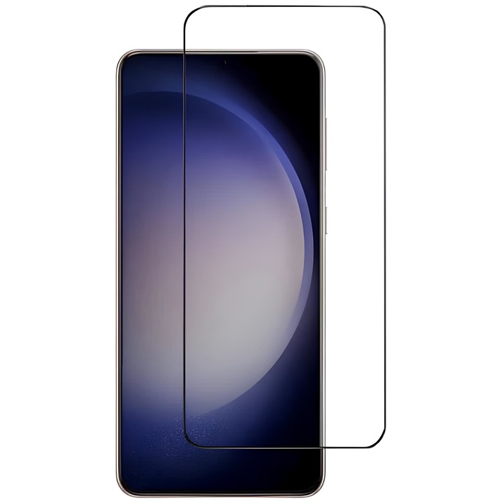 Üvegfólia Samsung Galaxy S24 készülékhez, Ultra átlátszó, Oleofób kezelés, Magas fokú ellenállás 9H, Érintésérzékenység, UV-védelem, Ujjlenyomat-, ütés-, karcolásgátló