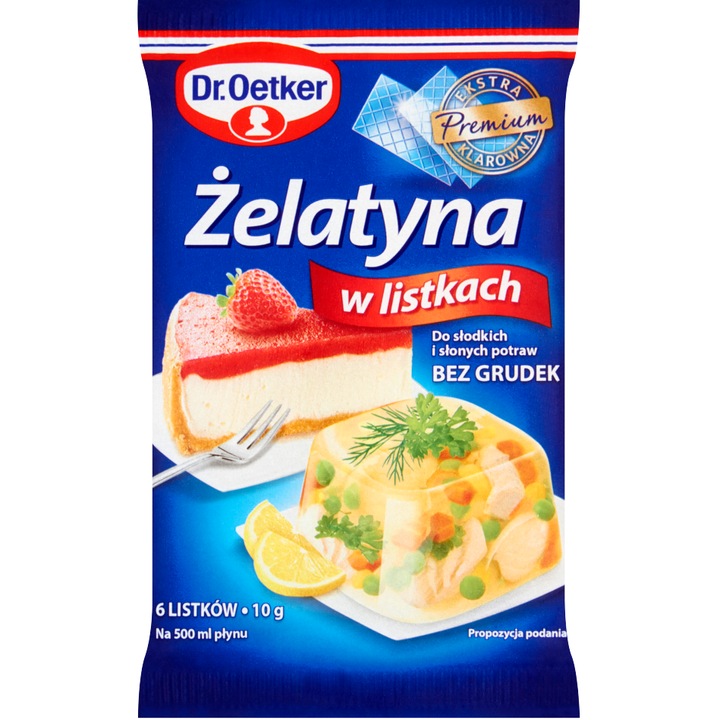 Gelatina universala cu marar, Dr. Oetker, 10g