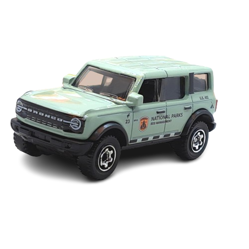 Количка за игра Matchbox Diecast Car, 2021 Ford Bronco, 70th ...