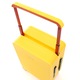 Ella Icon Compact Trolley bőrönd, 55x36x21 cm, sárga