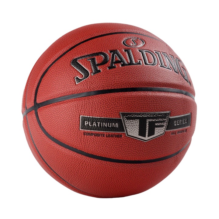 Minge de baschet, Spalding, Platinum TF, Portocaliu/Negru, 7