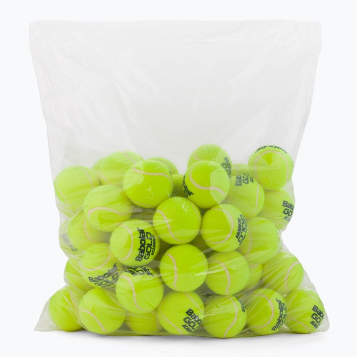 Set de 72 mingi de tenis, Babolat, Galben