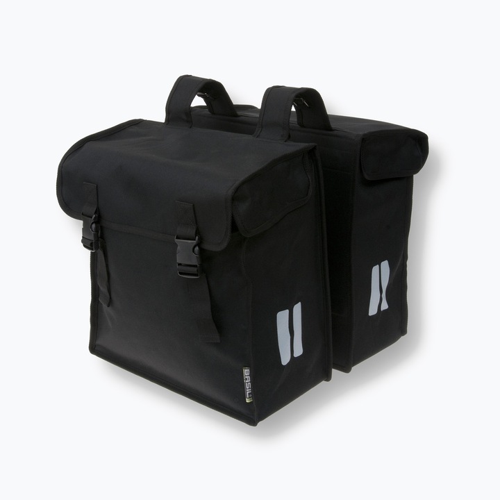 Portbagaj bicicleta Basil Mara XXL, 47 l, negru, set dublu