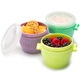 Комплект 4 кутии Melii Snap&Go, Силиконови, За бебета, 118 мл