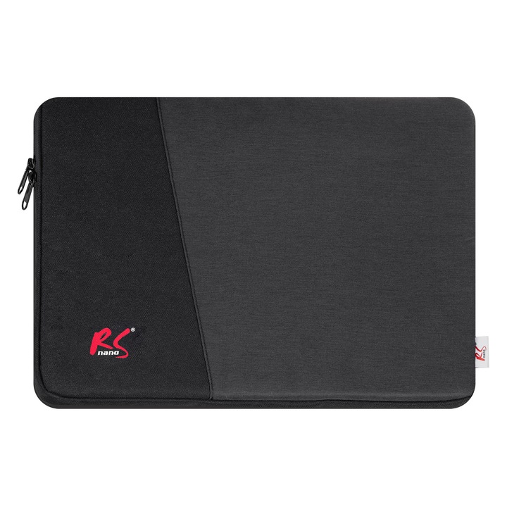 Husa de protectie si transport NanoRS pentru laptop sau tableta, 13.3", negru, RS173