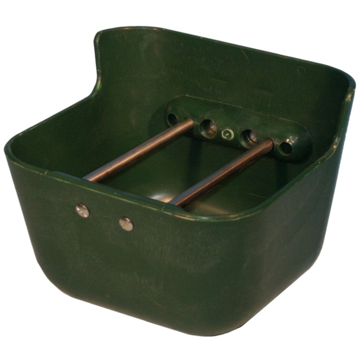 Etetőtál, Ok-Plast, Polipropilén, 7 l, Zöld